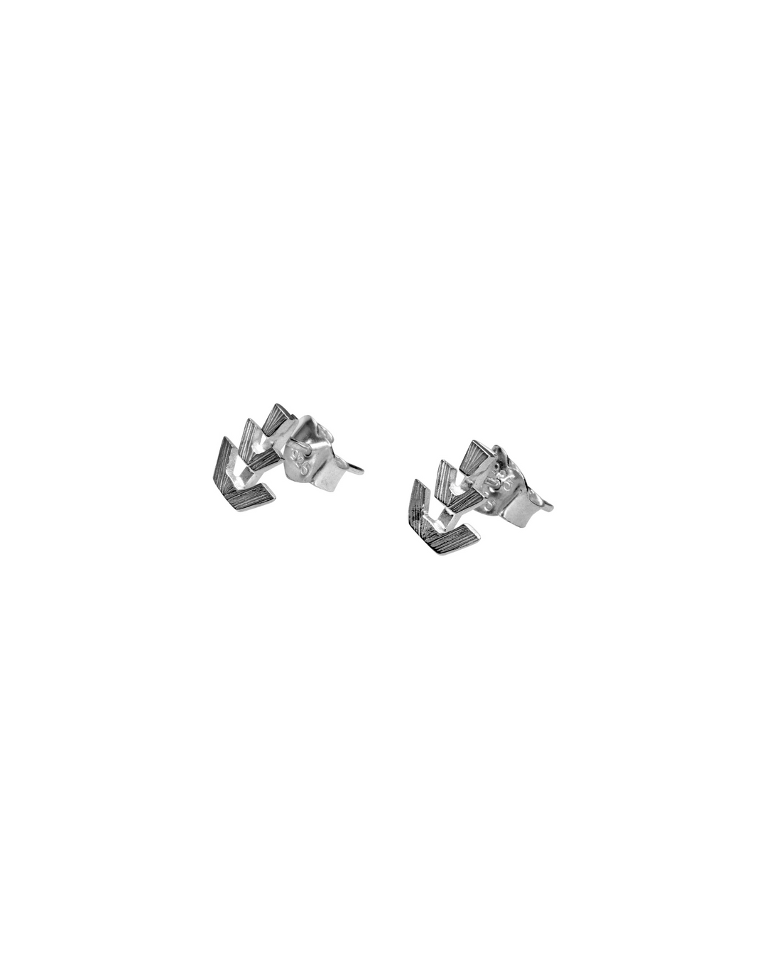 Aretes greca joyeria de plata 